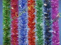 Мишура Морозко d=95мм, L=2м, цвет: синий,золото-1 арт. М0845 686706982