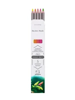 Набор цветных карандашей Малевичъ GrafArt PRO, неоны, 5 цветов 388169089