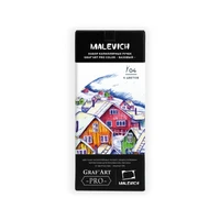 Набор цветных капиллярных ручек Малевичъ GrafArt PRO, базовый, 6 шт 1656948761