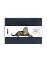 Скетчбук для маркеров Малевичъ, двусторонняя бумага 220 г/м, А4, 40 л, цвета в ассортименте 659250270