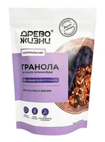 Гранола с Черносливом и фиником, на сиропе топинамбура 300г 21521