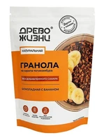 Гранола Шоколадная с бананом, на сиропе топинамбура 300г 21525