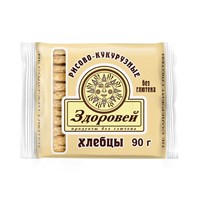 Завтрак сухой “Хлебцы хрустящие рисово-кукурузные” 90г 17503