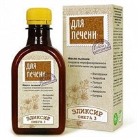 Эликсир “Для Печени – Омега 3” на льняном масле 200мл 12071