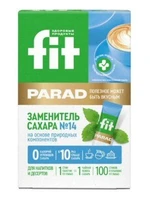 ФитПарад № 14 – 100г эритритол, стевиозид 100шт САШЕ 16516