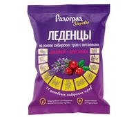 БАД Леденцы Травяные Шалфей и брусника флоу-пак 48г 20693