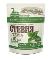 Сахарозаменитель стевия Bionova 10х 200г 19294
