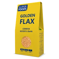 Лён белый семена “Golden flax seeds” 150г 13926