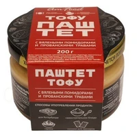 Тофу-паштет с вялеными помидорами и прованскими травами, стекло 200г 21308