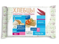 Хлебцы амарантовые c чесноком 100г 14315