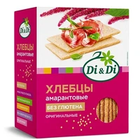 Хлебцы амарантовые кукурузно-рисовые 195г 13277