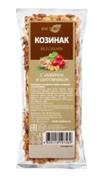 Козинаки из полбы на фруктозе с имбирем и шиповником 20г 20248