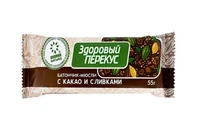 Батончики-мюсли какао и сливки “Здоровый Перекус” ш/б 55г 20984