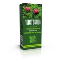 Смолка жевательная лиственница сибирская (лиственничная) 0,8г 15814