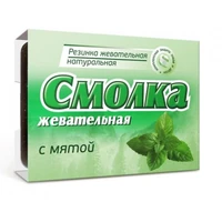 Смолка жевательная с мятой (лиственничная) 0,8г 15810