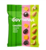 Смесь фруктово-ореховая “Смайл” (миндаль, кешью, изюм, цукаты) 50г 10764