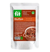 Бефстроганов в соусе терияки с кунжутом VEGAN, дойпак 240г 21536