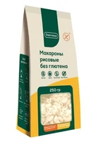 Макароны Рожки большие рисовые “Диетика” 250г 21446