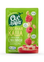 Каша овсяная молочная с малиной ОлЛайт 40г 19291