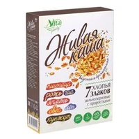 Каша живая “Vita” “7 злаков” пр зерно+хлопья+чиа+кунжут 300г 41529