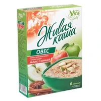 Каша овсяная “Vita” ц/з овёс яблоко с корицей 210г 14520