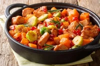 Курица с овощнным рагу, реторт-пакет 250г 20642