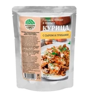 Курица с сыром и грибами, реторт-пакет 250г 20644