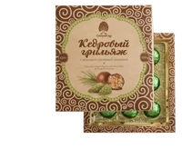 Конфеты “Кедровый грильяж” с сосновой шишкой в шок глазури 120г 15544