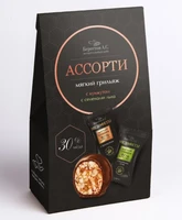 Конфеты “Медофеты” мягкий грильяж ассорти коробка 130г 21487