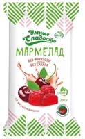 Мармелад “УмСладости” формовой на стевии со вкусом вишни 200г 19421
