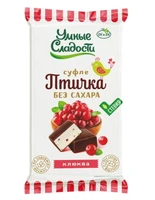 Суфле нежное “УмСладости” “Птичка умная” клюква 215г 20596