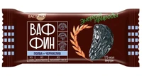 Ваффин из полбы “Чернослив в горьком шоколаде” без сахара 50г 21149