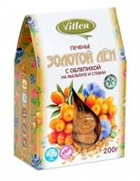 Печенье льняное с облепихой на мальтите и стевии “Золотой Лён” 200г 20096