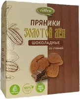 Пряники шоколадные на мальтите и стевии Vitlen 150г 21132