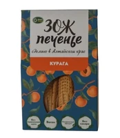 Печенье овсяное ЗОЖ кукурузное с курагой 100г 20399