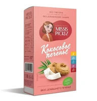 Печенье кокосовое без сахара и глютена Missis Pickez 100г 20524