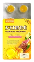 Леденцы Кедровые с липой и грейпфрутом Kedrini на изомальте 6*3,2 19482