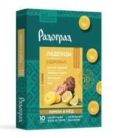 Леденцы с лимоном и медом 10×3,2г 13315