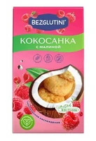 Конфеты “Кокосанка” малина Bezglutini Limited Edition 105г 21439