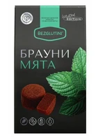 Печенье “Брауни” с мятой Bezglutini Limited Edition 96г 21438