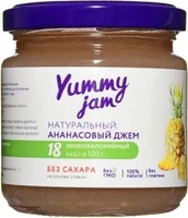 Джем Ананасовый, низкокаллорийный Yummy 200г 20755