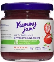 Джем Клубничный, низкокаллорийный Yummy 200г 20761
