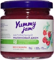 Джем Малиновый, низкокаллорийный Yummy 200г 20763
