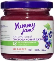 Джем Смородиновый, низкокаллорийный Yummy 200г 20764