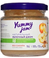 Джем Яблочный с корицей, низкокаллорийный Yummy 200г 20765