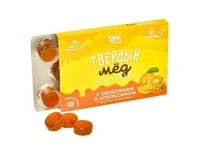 Карамель твёрдый мёд Облепиха и апельсин 30г 16327