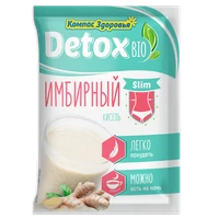 Кисель detox bio Slim Имбирный 10пак. 250г 16352