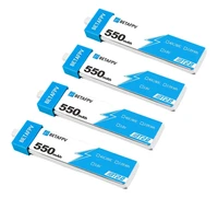 Аккумуляторы BETAFPV 550мАч 1S 40C LiHV (BT2.0) (4 шт.) 376898264
