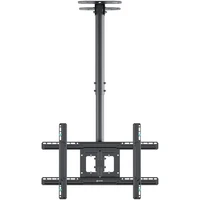 Кронштейн потолочный ONKRON N2L чёрный для размера 32"-80" 337300053