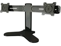 Двойная настольная подставка Wize DSH2 для 2-х дисплеев размером 10"-24" 1628208136